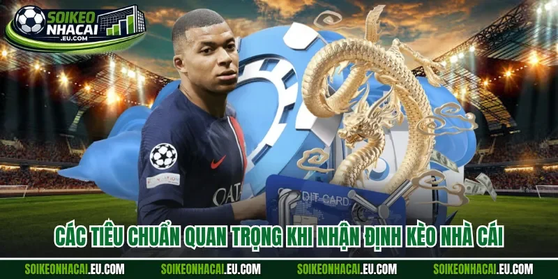 Các tiêu chuẩn quan trọng khi nhận định kèo nhà cái